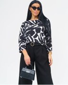 Resim Adelis Odezda Büyük Beden Şık Bluz 333361397 Siyah 