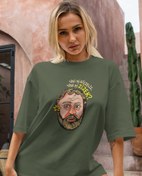 Resim Slavoj Zizek Oversize Tişört 