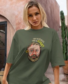 Resim Slavoj Zizek Oversize Tişört 