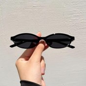 Resim İngilizce Vintage Oval Çerçeve Küçük Gözlükler - Erkekler için Retro Polikarbonat Dar Çerçeveli Parlamayı Önleyen Lensli Günlük Stil Gözlük Çerçevesi 