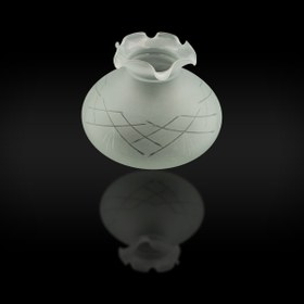 Resim KUĞULU Alaaddin Cam Mat Dekorlu (ALT ÇAP: 20 CM) 