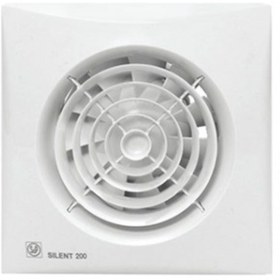 Resim Soler&Palau Silent-200 Cz Sessiz Banyo Wc Fanı Beyaz 