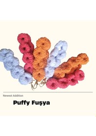 Resim Puffy Fuşya Telefon Askısı 