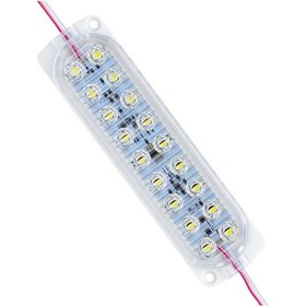 Resim Powermaster Modül Led 12V 3.6W Soğuk Beyaz Flaşlı Yanıp Sönen 283 