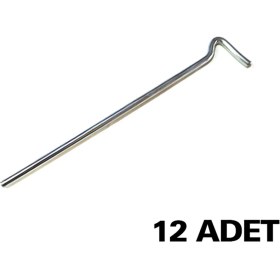 Resim Çadır Kazığı Standart 12 Adet 