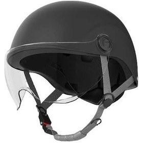 Resim Artfulabode Yarım Sv Siyah Siyah Motosiklet Kuheshope Kaskı Kask Bosphorusboutique Açık To Siyah 