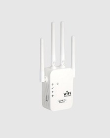 Resim Gld-spt- 300mbps Wifi Menzil Genişletici 4 Antenli Wpa3 Güvenlikli Priz Tipi Repeater 