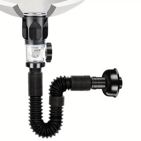 Resim 1 Takım Genişletilebilir Lavabo Gider Kiti - Deodorantlı, Esnek ve Ayarlanabil 