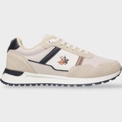 Resim Liger Erkek Ortopedik Cilt Günlük Yürüyüş Koşu Sneaker Spor Ayakkabı BEJ 