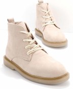 Resim Bambi Bej Süet Kadın Bot & Bootie K02192140102 