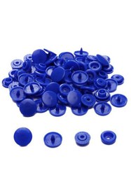 Resim SeraSelin 100 Adet Plastik Çıtçıt Lacivert Çıtçıt T5=12,4 Mm Dikişsiz Çıtçıt Kolay Takılır Lacivert Çıt Çıt 