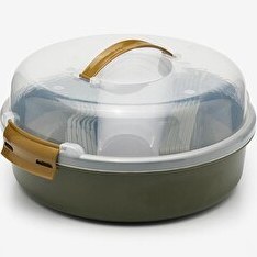 Resim Campout 6 Kişilik Piknik Seti Haki 