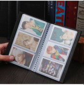 Resim 120 Cepler Kartvizitlik Deri Fotocard Kitap Kredi Kartı Tutucu Kitap Kutusu Kaleci Organizatör Cüzdan Erkek Kart Sahibi Çok Renkli 