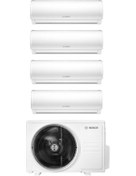 Resim Bosch A++ 36000 1 Dış + 4 İç Ünite (4x12000 Btu) Wifi Özellikli Premium Model Multi İnverter Klima 