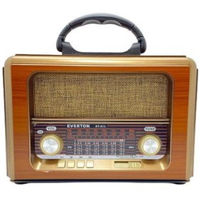 Resim Everton-Rt-813 Usb-Sd-Fm Nostaljik Radyo Müzik Kutusu 