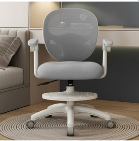 Resim Buzzy Çocuk Çalışma Sandalyesi Gri Gri 