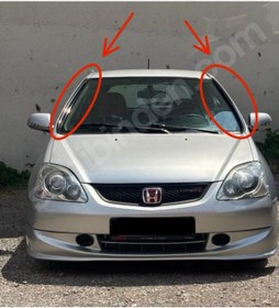 Resim Honda Civic Sport Ep2 Ön Cam Çıtası Adet 
