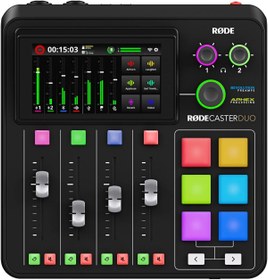 Resim RØDE RodeCaster Duo - Kompakt Entegre Ses Kayıt Stüdyosu, Podcast İçin İdeal 