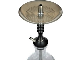 Resim Nargile Store Hug Galaxy Mini Siyah Çelik Nargile Takımı - Rahat İçim Nargile 