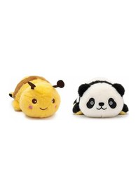 Resim Kızılkaya Çift Taraflı Arı Panda Peluş Oyuncak 23 Cm 2505152 Çok Renkli 