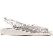 Resim Sandalet Kadın 983 Green Life Stretch Women's Footwear Silver Silver Gri 