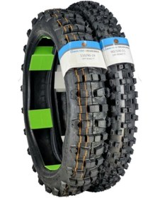 Resim Iran Yasa Tire&rubber 110/90-19 Ve 90/100-21 Tubetype Set Lastik 