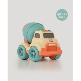 Resim Let's Be Child Bej Sesli Işıklı Minik Mikser Güvenli Oyuncak 0-24 Ay İçin Eğlenceli 