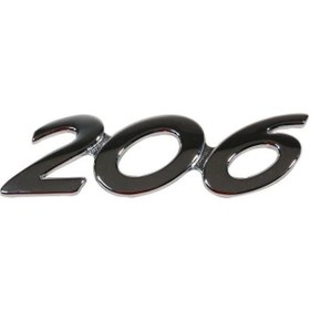Resim Peugeot 206 Bagaj Arka Yazı 1998 Sonrası Uyumlu 