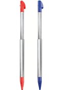 Resim Willowhaven 1 Kırmızı 1 Mavi 2 Adet Metal Kalem Stylus 3ds Xl Uyumlu 