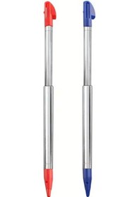 Resim Willowhaven 1 Kırmızı 1 Mavi 2 Adet Metal Kalem Stylus 3ds Xl Uyumlu 