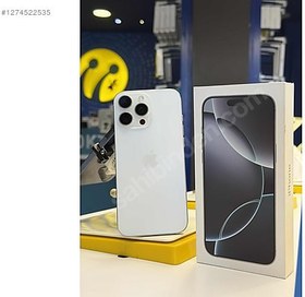 Resim Apple iPhone 16 Pro Max İkinci El TR | 256 GB | Beyaz 
