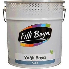 Resim Filli Boya Yağlı Parlak Beyaz 0,75 Lt 