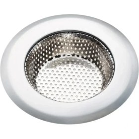 Resim 11.5 cm Büyük Boy Paslanmaz Çelik Lavabo Süzgeci 