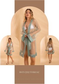 Resim Bonitas Beachwear BONİTAS Kısa Kimono 22112 - MİNT 