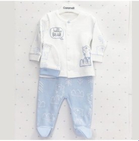 Resim Sevimli Ayı 2li Takım Ekru 