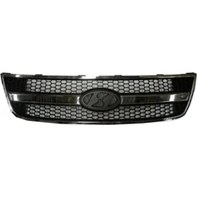 Resim TŞT 2009 - 2011 Hyundai H1 Minibüs Ön Panjur Siyah (Nikelaj Kaplamalı) (Fpı) (Oem NO:865604H000) 
