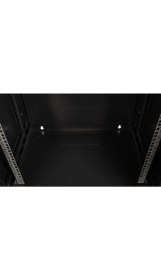 Resim LANDE - 18U 19" Duvar Tipi Rack Kabinet - Genişlik: 600 mm | Derinlik: 450 mm - Siyah 