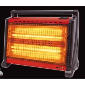 Resim Ekvator 1800 W Buhar Üniteli Devrilme Emniyetli Quartz Soba 