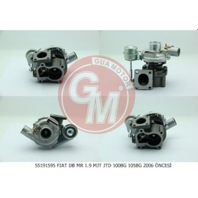 Resim Turbo Komple Doblo 1.9 Jtd 07/2003- Alfa 147 1.9 Jtd 06/2003- 504658946 