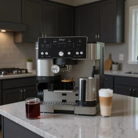 Resim Ninja Luxe Café Essential Espresso Makinesi 1600 W Espresso İçecek Türü ile Barista Assist Teknolojisi 