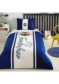 Resim Taç Lisanslı Nevresim Takımı Fenerbahçe 1907 Glow Tek Kişilik 