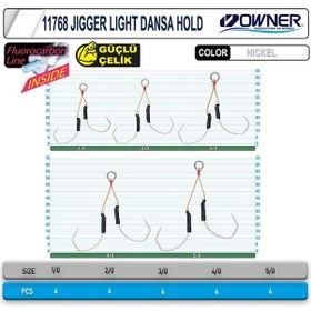 Resim Owner Cultiva 11768 Jigger Light Dansa Hold Assist İğne 4/0 