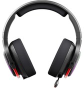 Resim Bloody MR720 Siyah Şarjlı(1200mAh) RGB Kulaküstü Mikrofonlu Kulaklık (Bluetooth/USB/3,5mm Jack) 