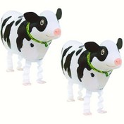 Resim 2 adet - 71.12 cm Yürüyen İnek Hayvan Balonu (71.12 cm x 33.02 cm) Evcil Hava Yürüyüşçüsü Hayvan Balonları Çiftlik Hayvanı Balonları Hayvan Temalı Parti Malzemeleri Parti Süslemeleri Düğün Doğum Günü Partisi 