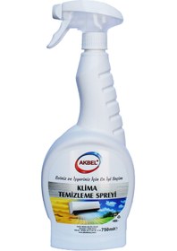 Resim akbel Klima Temizleyici Sprey 750 ml + Klima Temizleme Poşeti 