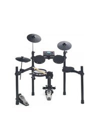 Resim Hitman Hd-17mkıı Dijital Davul Seti Orta Seviye Mesh Pad Teknolojisi, 200+ Dahili Ses, Kayıt Özelliği, Komple Eğitim Odaklı Davul Seti 