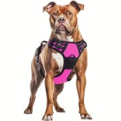 Resim 2 Kuyruk Askısı ile Köpek Kama, Ayarlanabilir Yastıklı Yansıtıcı Oxford Kaymaz Pet Yeleği, Büyük, Orta ve Küçük Köpekler için Uygun Kol, Güçlü Kontrol, Ayarlanabilir, Pil Olmadan 