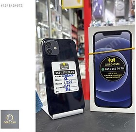 Resim Apple iPhone 12 İkinci El TR | 256 GB | Siyah 