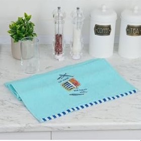 Resim Soft Ikan Mutfak Havlusu - Mavi - 40X66 Cm 