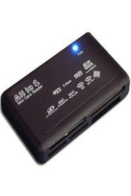Resim Anunnaki Kart Okuyucu SD-MMC-MİcroSD-M2-XD-CF Kart Okuma USB 2.0 Taşınabilir Kart Okuyucu 